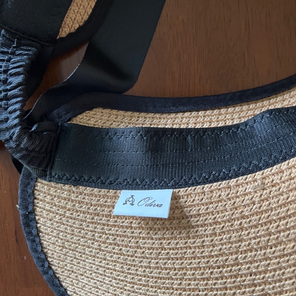 Wide Brim Sun hat/visor OS - Picture 2 of 2